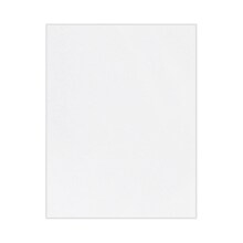 LUX 80 lb. Cardstock Paper, 8.5 x 11, Bright White, 500 Sheets/Pack (81211-C-03-500)
