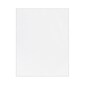 LUX 80lb. Bright White, 100% Recycled Cardstock, 8 1/2" x 11", Letter, 250 Sheets