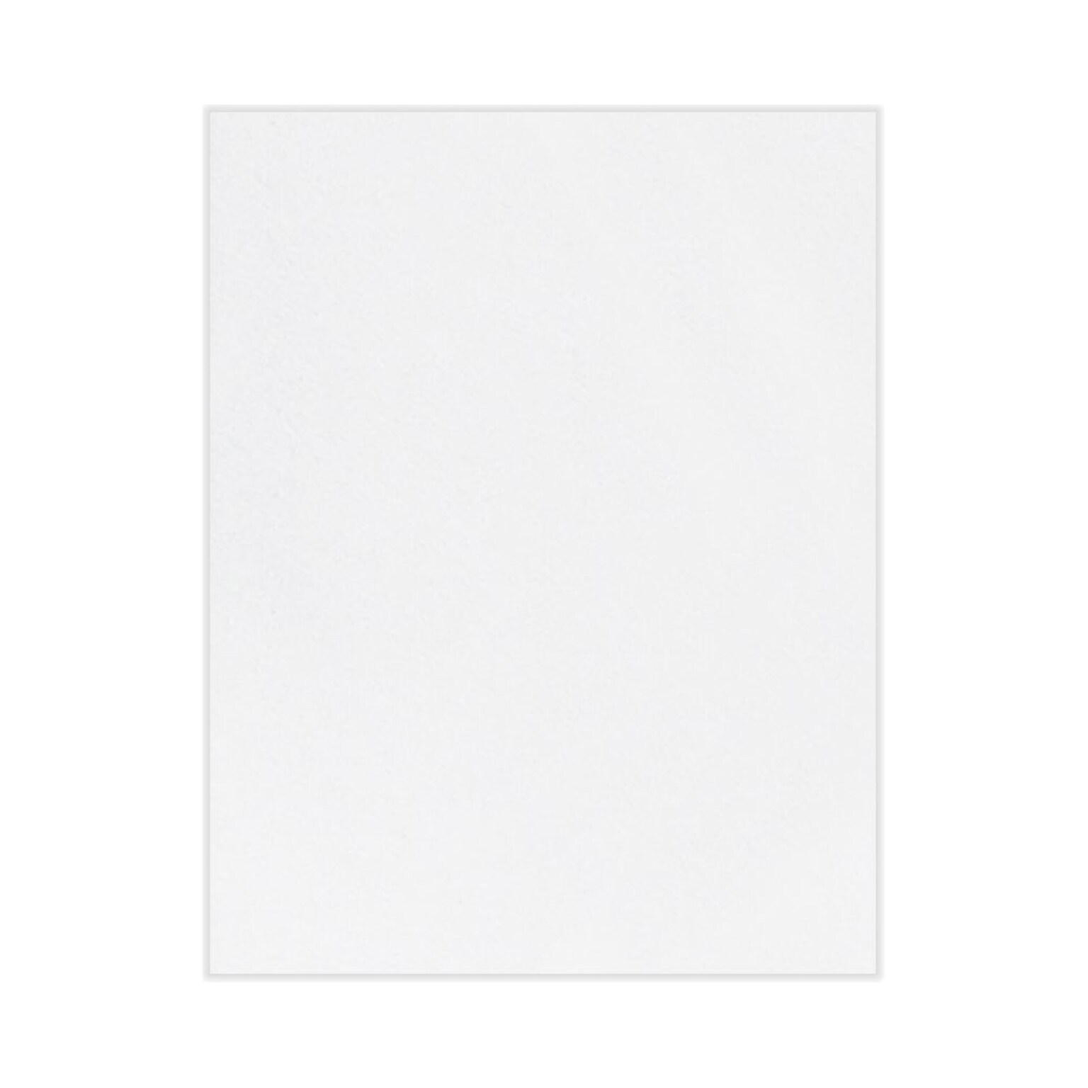 Lux Cardstock 8.5 x 11 inch Bright White 50/Pack