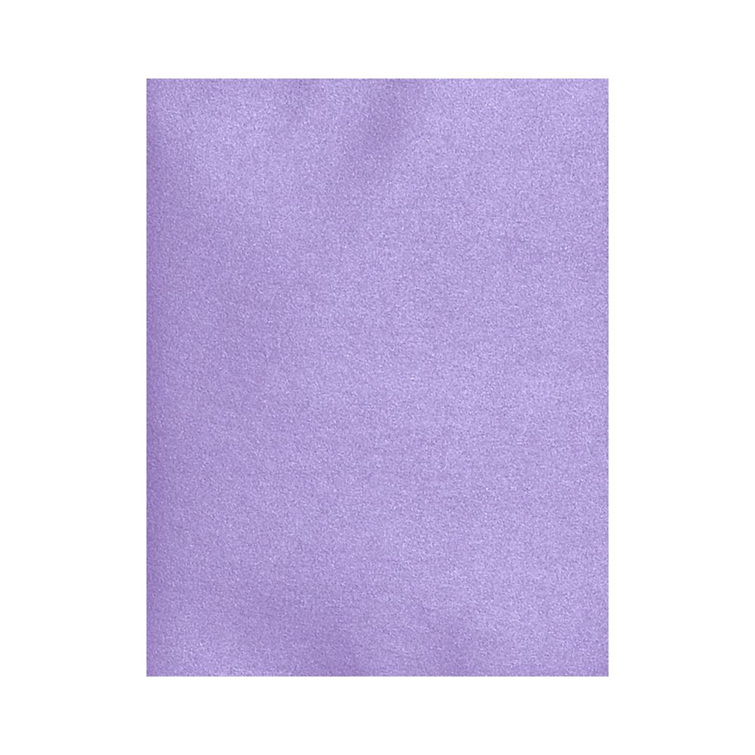 LUX 8.5 x 11 Business Paper, 32 lbs., Amethyst Purple Metallic, 50 Sheets/Pack (81211-P-04-50)