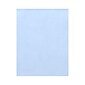 LUX Colored Paper, 32 lbs., 8.5" x 11", Baby Blue, 50 Sheets/Pack (81211-P-08-50)