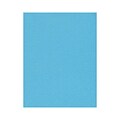 LUX Colored Paper,  28 lbs., 8.5 x 11, Bright Blue, 500 Sheets/Pack (81211-P-13-500)