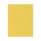 LUX 8.5" x 11" Business Paper, 28 lbs., Goldenrod Yellow, 50 Sheets/Pack (81211-P-43-50)