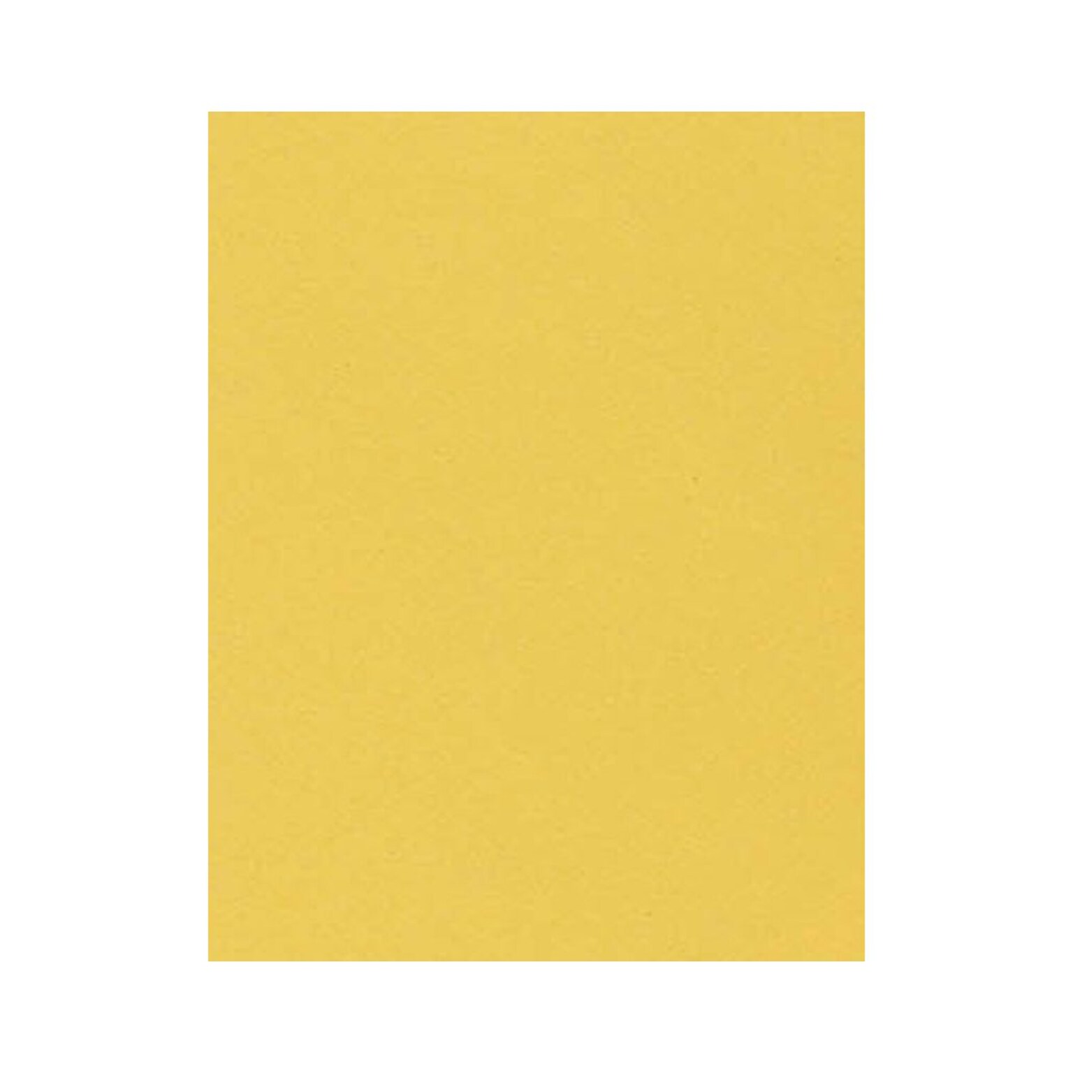 LUX 8.5 x 11 Business Paper, 28 lbs., Goldenrod Yellow, 50 Sheets/Pack (81211-P-43-50)