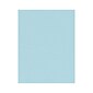 LUX 8.5" x 11" Business Paper, 28 lbs., Pastel Blue, 50 Sheets/Pack (81211-P-64-50)