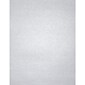 LUX 8.5" x 11" Colored Paper, 32 lbs., Silver Metallic, 50 Sheets/Pack (81211-P-78-50)