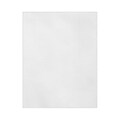 Lux 8.5 x 11 inch White Linen Cardstock