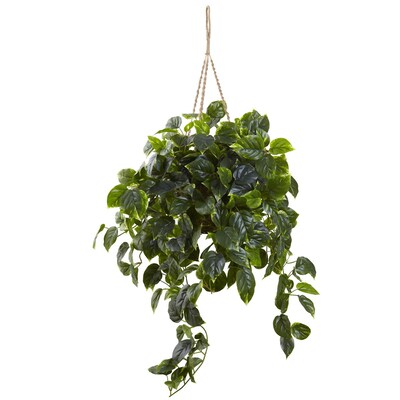 Nearly Natural 6844 Pothos Hanging Basket 36 x 30 inch