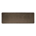 Smart Step® Designer Antique™ Trellis Polyurethane Anti-Fatigue Mat, 72 x 24, Dark Antique (MT62WMRDB)