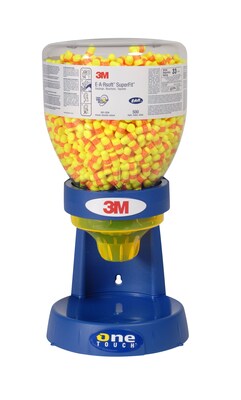 3M Occupational Health & Env Safety One Touch Uncorded Earplugs Refill, 500/Pack