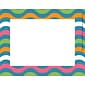 Barker Creek Splash of Color Name Badges & Self-Adhesive Labels, 3.5" x 2.75", multi-design, 45/Pk