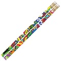 Musgrave Pencil Company Pencil, Super Duper Heroes, 12/Pack