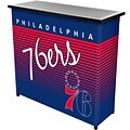 Trademark Global NBA NBA8000HC-P76 Portable Bar with Case; Philadelphia 76ers