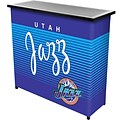 Trademark Global NBA NBA8000HC-UJ Portable Bar with Case; Utah Jazz