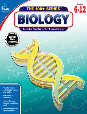 Carson-Dellosa The 100+ Series Biology Book