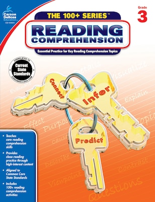 Carson-Dellosa Reading Comprehension Workbook for Grade 3
