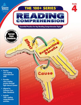 Carson-Dellosa Reading Comprehension Workbook for Grade 4