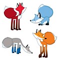 Carson-Dellosa Playful Foxes Cut-Outs, 45/Pack