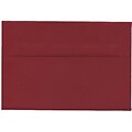 JAM Paper® A8 Invitation Envelopes, 5.5 x 8.125, Dark Red, Bulk 250/Box (31511319H)