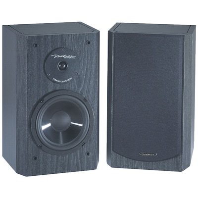 BIC America™ Venturi 6 1/2 2-Way Bookshelf Speaker, 175 W, Black