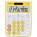 Casio® MS-10VC 10-Digit Standard Function Desktop Calculator, Yellow