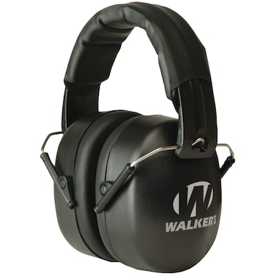 WalkerGameEar EXT External Range Shooting Folding Earmuff,  Black (GSMGWPEXFM3)