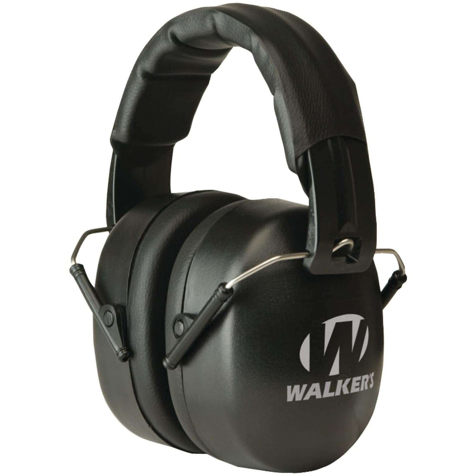 WalkerGameEar EXT External Range Shooting Folding Earmuff,  Black (GSMGWPEXFM3)