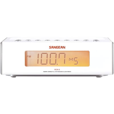 Sangean® RCR-5 AM/FM Digital Tuning Clock Radio (SNGRCR5)