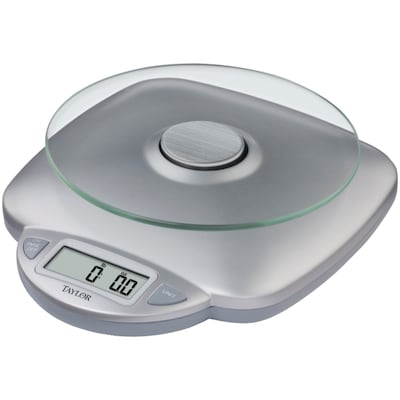 Taylor® 11 lbs. Glass Digital Kitchen Scale