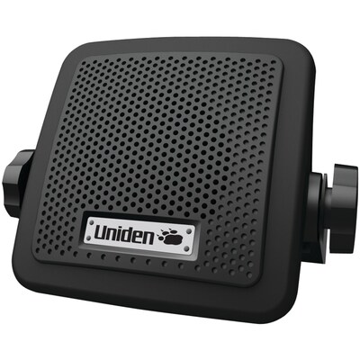 Uniden® BC7 3 Compact Communications Speaker for Scanner and CB, 7W
