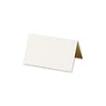 Crane & Co. Ecru Place Cards, Ecru white, 2 x 4 inch, 10/Box