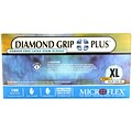 Micro flex Diamond Grip Plus Latex Gloves, X-Large, 1000/Case