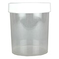 Nalge Nunc International Corp 1000 ml PMP Straight-Sided Wide-Mouth Jar with Cap; 16/Case