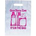 Medical Arts Press® Dental Non-Personalized 1-Color Supply Bags, 7-1/2x9, Dental Care