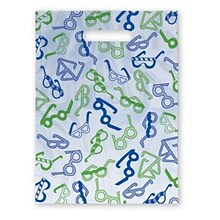 Medical Arts Press® Eye Care Scatter Print Bags, 9 x 13,  Colorful Frames (65595)