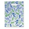 Medical Arts Press® Eye Care Scatter Print Bags, 9 x 13,  Colorful Frames (65595)