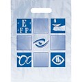 Medical Arts Press® Eye Care Non-Personalized 1-Color Supply Bags, 9x13, EC Checkerboard