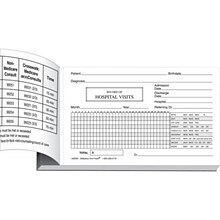 Medical Arts Press® Log of Hospital Visits, Pocket-Sized, 2-Part