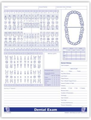 Medical Arts Press® FormFamily Dental Exam Form