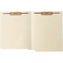 Medical Arts Press® Heavy-Duty End-Tab File Folders, 2-Fasteners, Letter, Manila, 50/Bx (31464)