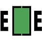 Medical Arts Press® Jeter® Compatible Alpha Sheet Style Labels, "E"