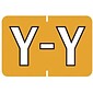 Medical Arts Press® Barkley® & Sycom® Compatible Alpha Sheet Style Labels, "Y"