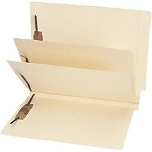 Medical Arts Press® End-Tab Manila Classification Folders, 2-Dividers, 15/Bx