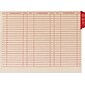 Medical Arts Press® End-Tab Out Cards, 100/Box