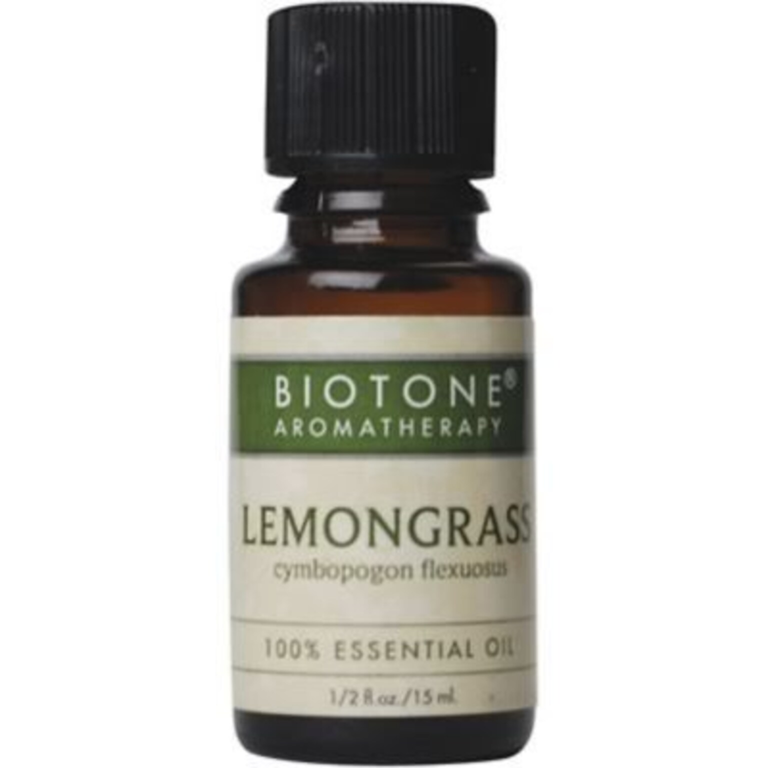 Biotone Essential Oils, Lemon Grass, Lemon Scent, 1/2 oz Bottle (BAEOLGRHZ)