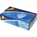 BeeSure Powder Free Blue Nitrile Gloves, Medium, 100/Box (PBSN205117)