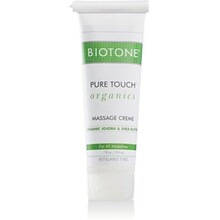 Biotone Pure Touch Organics Massage Creme, Unscented, 7 oz Tube (PTOMC7ZT)