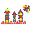 EDX Education Solid Plastic Pattern Blocks; 250/Set