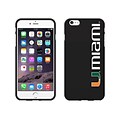 Centon Classic Case for iPhone 6 Plus, Black Matte, University of Miami