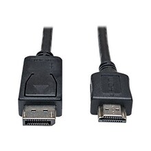 Tripp Lite P582-003 3 Displayport to HDMI In Line Passive Adapter; Black